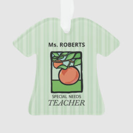 Ornamento Necessidades Especiais Professora Obrigado, Apple