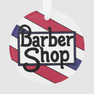 Ornamento Negrito de Barbearia