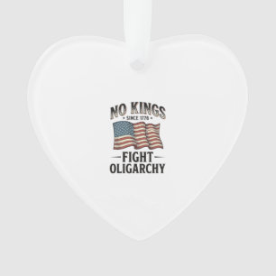 Ornamento Nenhum Rei Desde 1776 Luta Contra Oligarquia Desig
