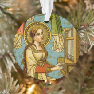 Ornamento NeoGótico St. Cecília de Roma (detalhe; BNG 02)