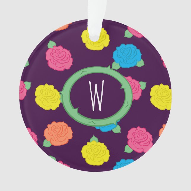 Ornamento Neon Rosa Ornament acrílico (Frente)