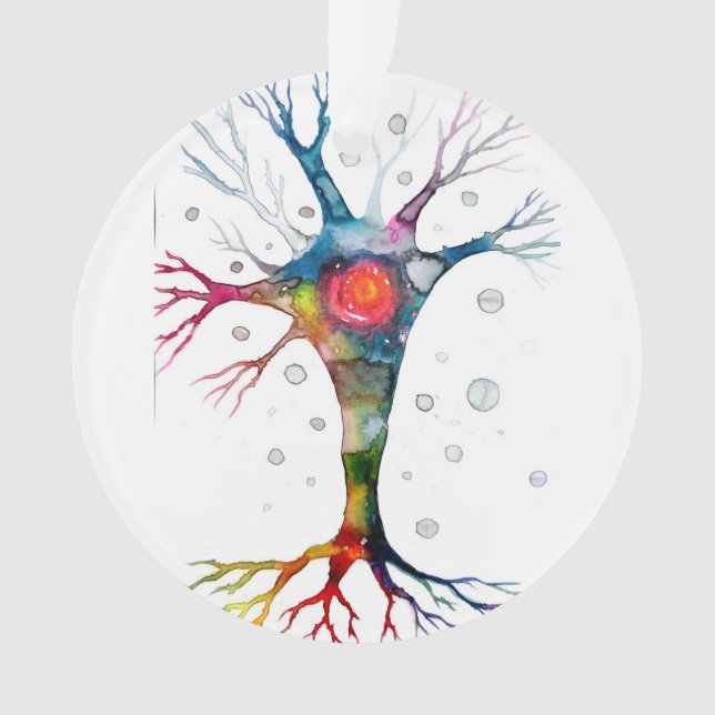 Ornamento Neurônio piramidal no neocórtex (Frente)
