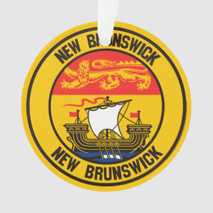 Ornamento New Brunswick Round Emblem