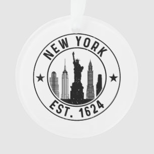 Ornamento New York Est. Lover Nyc 1624