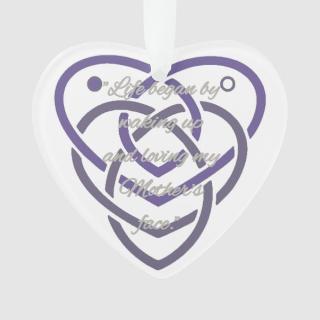 Ornamento Nó de Motherhood Celular (Frente)