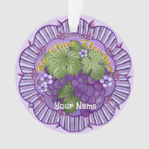 Ornamento No Vino Veritas Graphics