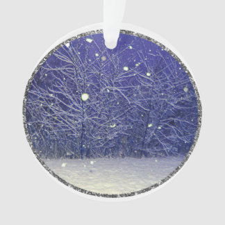 Ornamento Noite Mágica de Neve