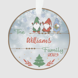 Ornamento Nome de Natal