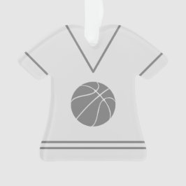 Ornamento Nome personalizado de Jersey de basquetebol person