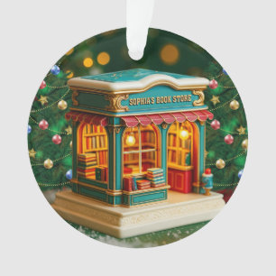 Ornamento Nome personalizado> me envie mensagem Loja de Livr