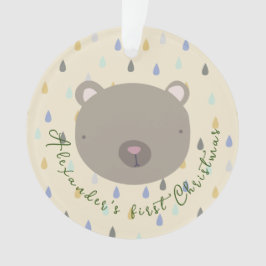 Ornamento Nome Personalizável - Fim de Natal