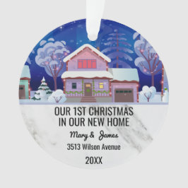 Ornamento Nosso natal de 1rua em nossa nova mensagem persona