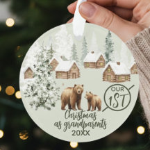 Nosso Primeiro Natal como Avós Urso Polar 