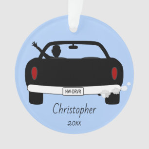 Ornamento Nova Cara de driver de adolescente