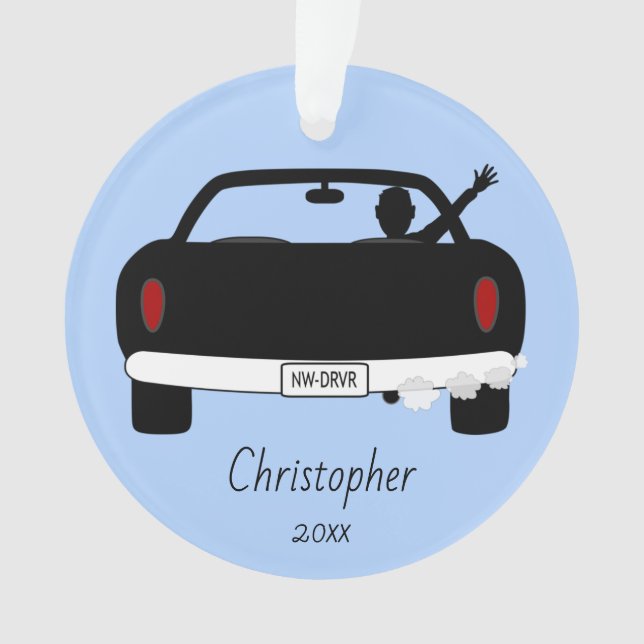 Ornamento Novo driver do lado direito - garoto (Frente)