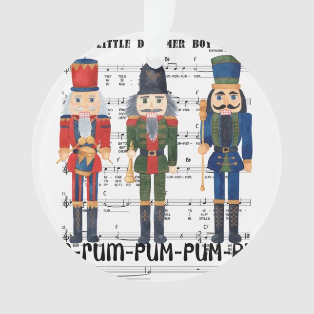 Ornamento Nozes de Natal (Frente)