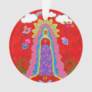Ornamento Nuestra Señora de Guadalupe Red