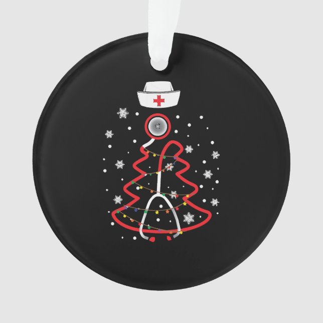Ornamento NUrse, Feliz Natal (Frente)