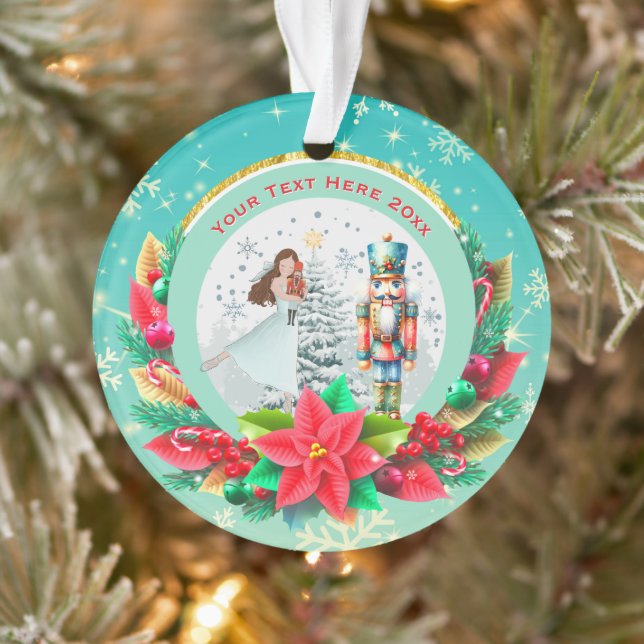 Ornamento Nutcracker Christmas, Family Holiday Keepsake Gift (Árvore)