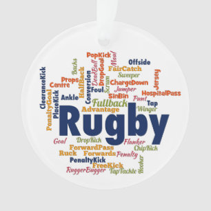 Ornamento Nuvem de Rugby