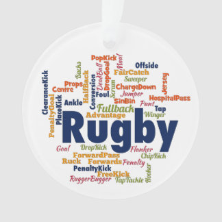 Ornamento Nuvem de Rugby