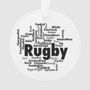 Ornamento Nuvem de Rugby