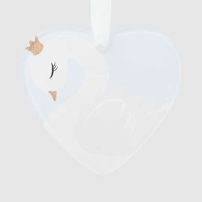 Ornamento O Cisne Coroado (Frente)