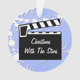 Ornamento O conselho de Clapperboard da ardósia do filme