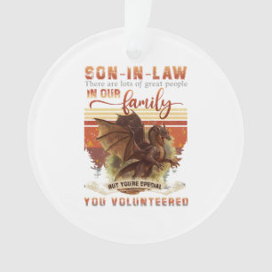 Ornamento O Filho Do Dragão Tem Muitas Pessoas Excelentes