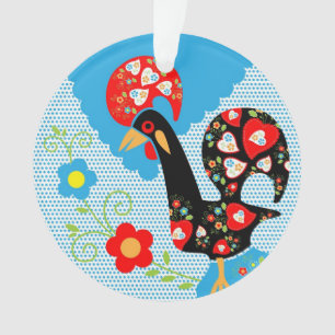 Ornamento O Galo Português de Barcelona