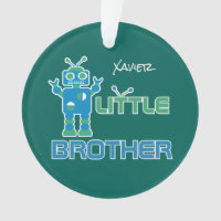 O irmão mais novo do robô personalizado caçoa o