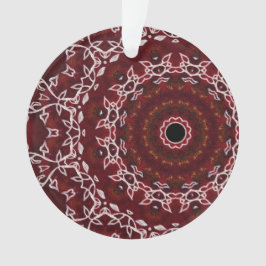 Ornamento O Labirinto Escarlate
