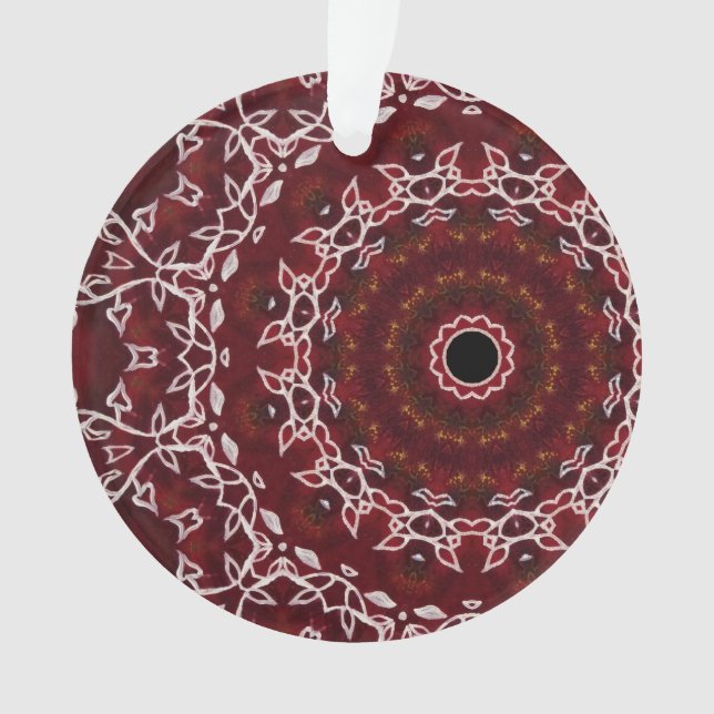 Ornamento O Labirinto Escarlate (Frente)