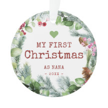 O meu primeiro Natal como a Nana Winter Greenery