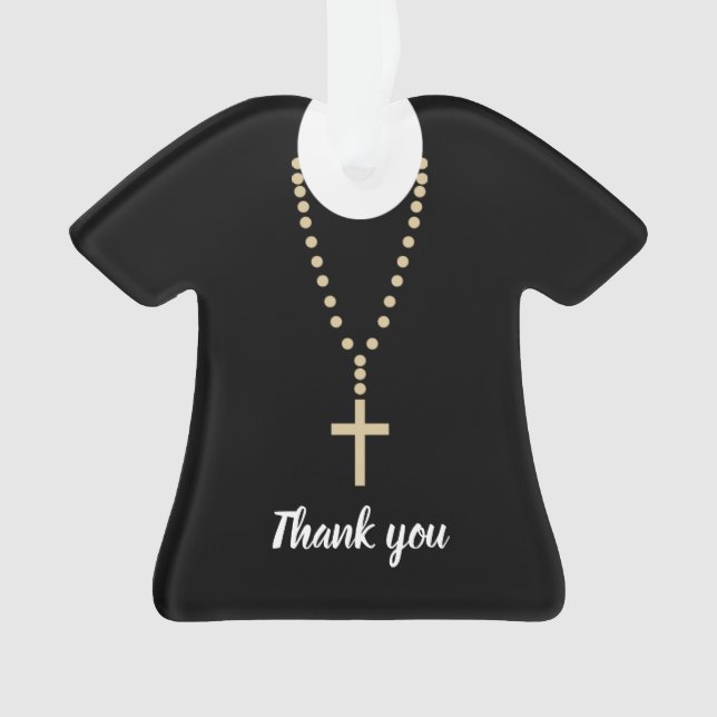 Ornamento Obrigado Pastor (Frente)