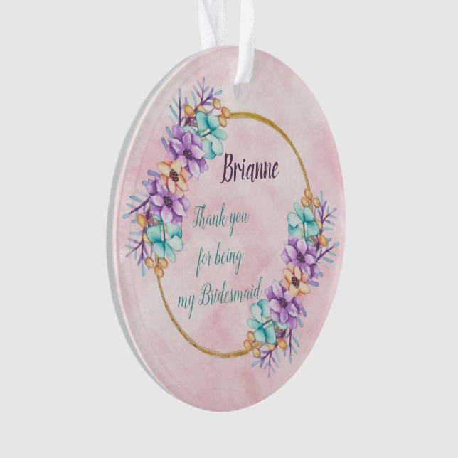 Ornamento Obrigado Por Serem Minha Porta-Pontas (Frente)