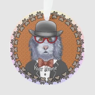 Ornamento Óculos de Cachorro Ovino