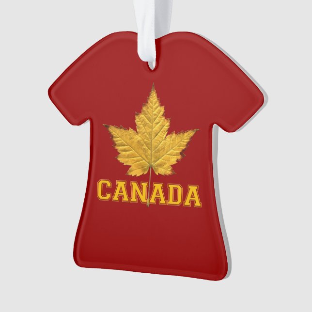 Ornamento Ofertas Personalizadas do Canadá para Souvenir do  (Frente)