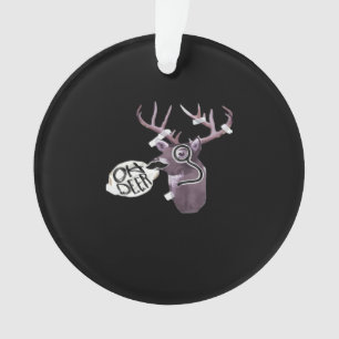 Ornamento Oh Deer Assinatura de Design Criativo