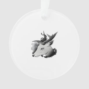 Ornamento Oh Deer Estilo Clássico