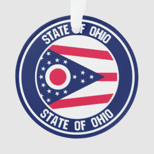 Ornamento Ohio Round Emblem