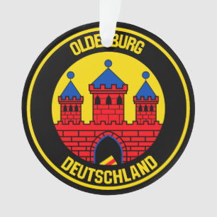 Ornamento Oldenburg Round Emblem