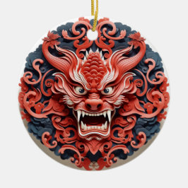 Ornamento Oni Cerâmico Japonês
