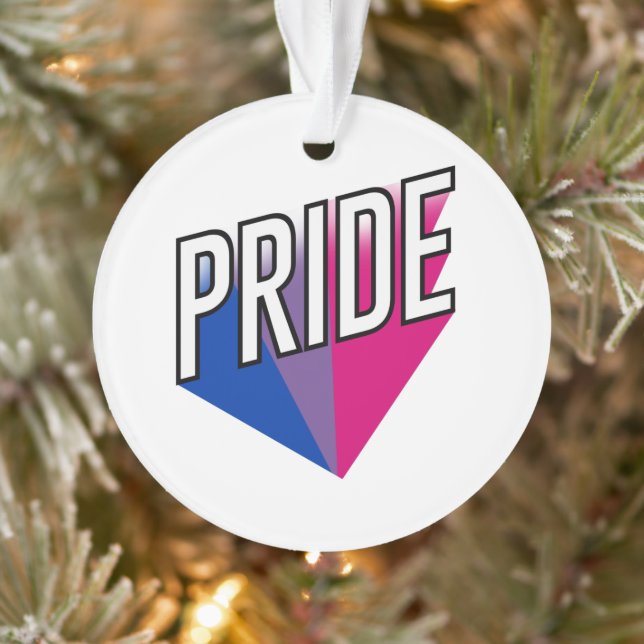 Ornamento Orgulho Bissexual Explode (Árvore)