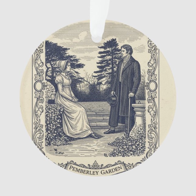 Ornamento Orgulho e Preconceito (Frente)