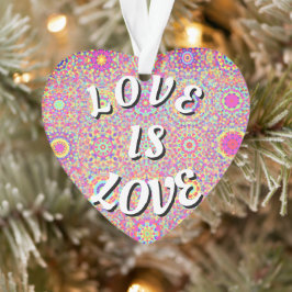 Ornamento Orgulho Love Is Love