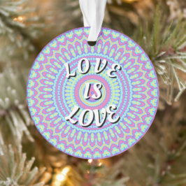 Ornamento Orgulho Love Is Love