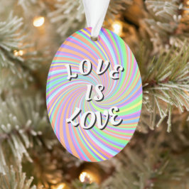 Ornamento Orgulho Love Is Love
