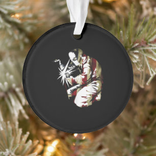 Ornamento Orgulho Patriótico Americano Welder GIft