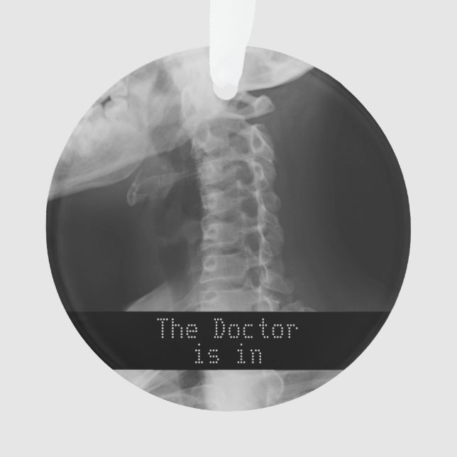 Ornamento Original de raio X 2 (Frente)